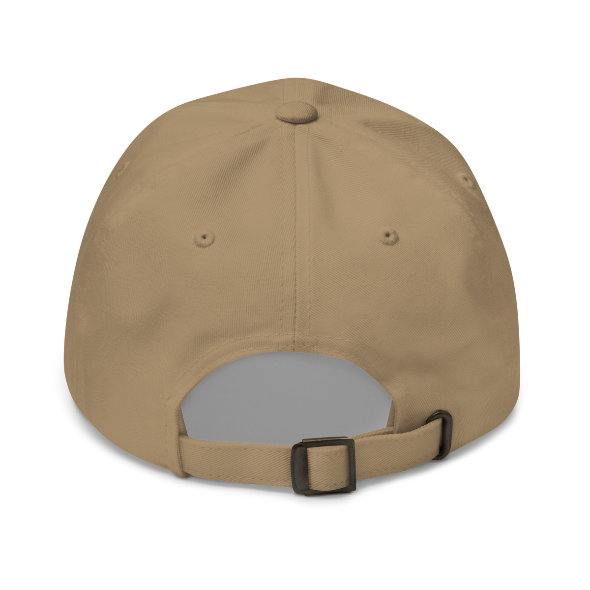 Dad hat: White poodle eating dim sum
